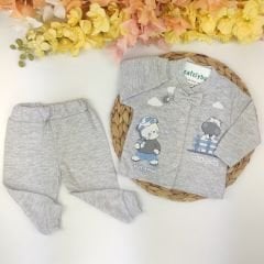 Milk To Me Papyonlu %100 Pamuklu Takım