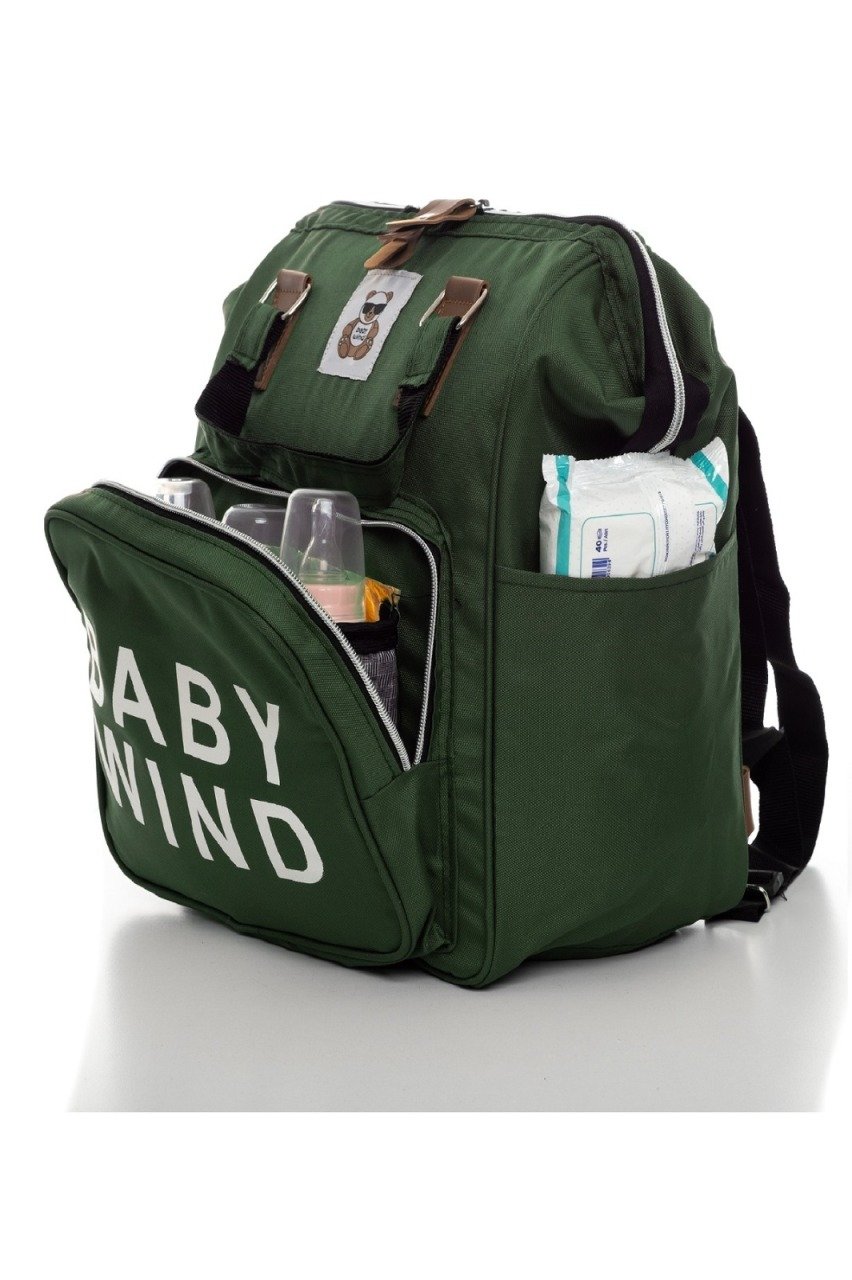 Yeşil Baby Wınd Anne Bebek Sırt Çantası