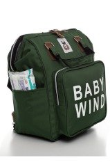 Yeşil Baby Wınd Anne Bebek Sırt Çantası