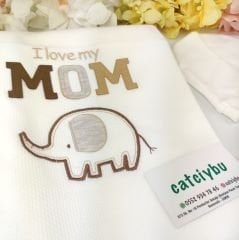 Mom Fil %100 Pamuk O-Eko Tex Sertifikalı  10 Parça Hastane Çıkışı