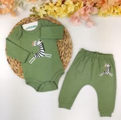 Zebra Badili %100 Pamuklu Takım