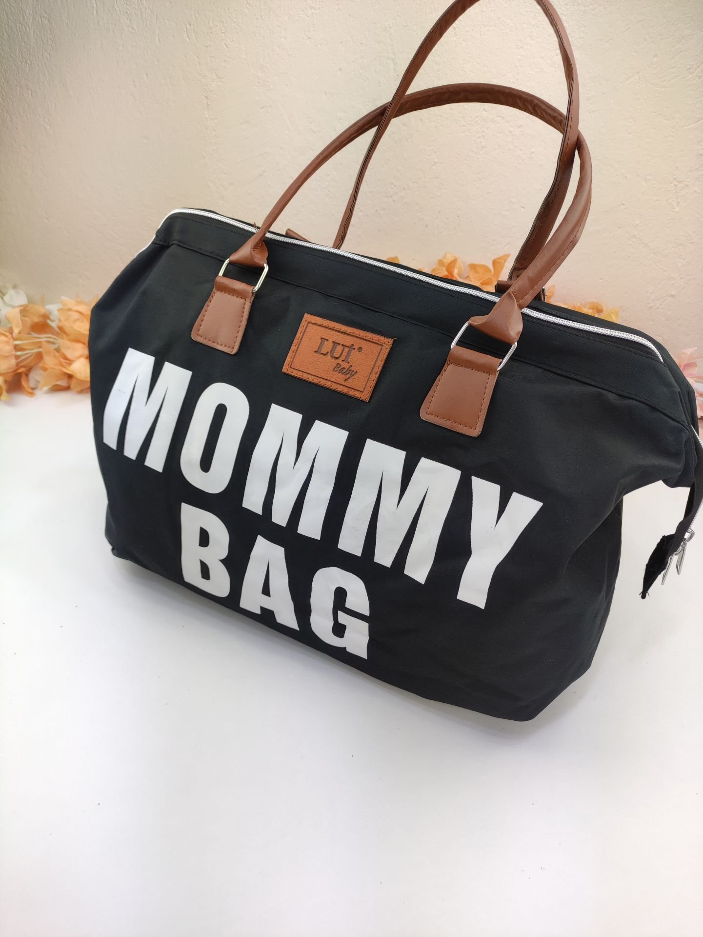 Mommy Bag Anne Bebek Bakım Çantası Termal Biberonlu El ve Kol Çantası