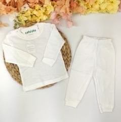 Yakadan Çıtçıtlı Hava Aldıran Kumaş %100 Pamuklu Takım