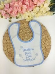 Dedem Beni Çok Seviyor Mama Önlüğü