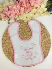 Halam Beni Çok Seviyor Mama Önlüğü